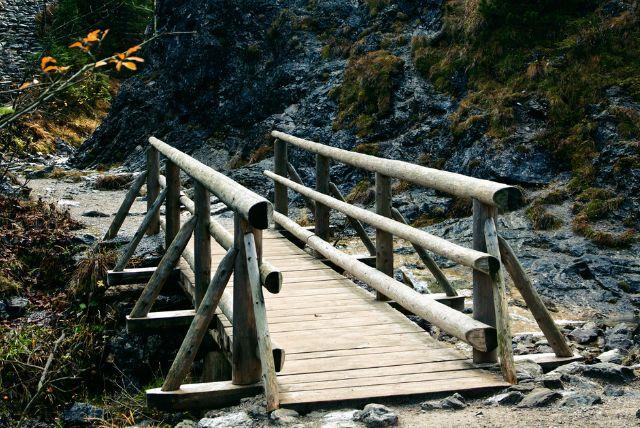 גשר יפה בזאקופנה - Mostek na Krupówkach