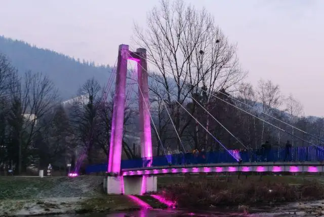 גשר יפה בזאקופנה - Mostek na Krupówkach