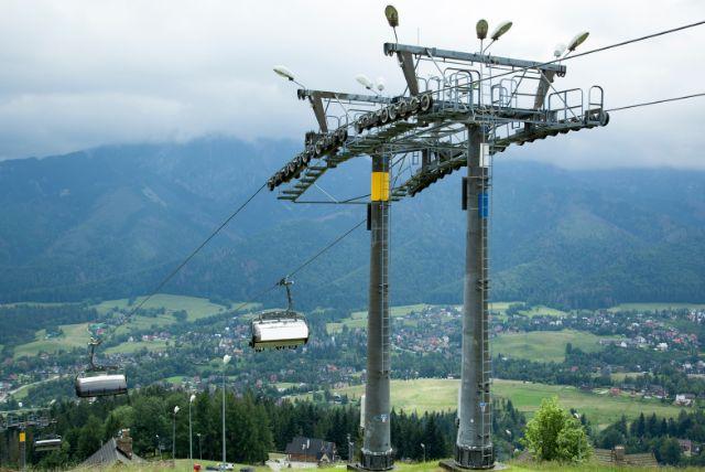 רכבל בקצה של הרחוב קרופובקי (Krupówki) שאיתו עולים להר גובלובקה - הסבר מקיף